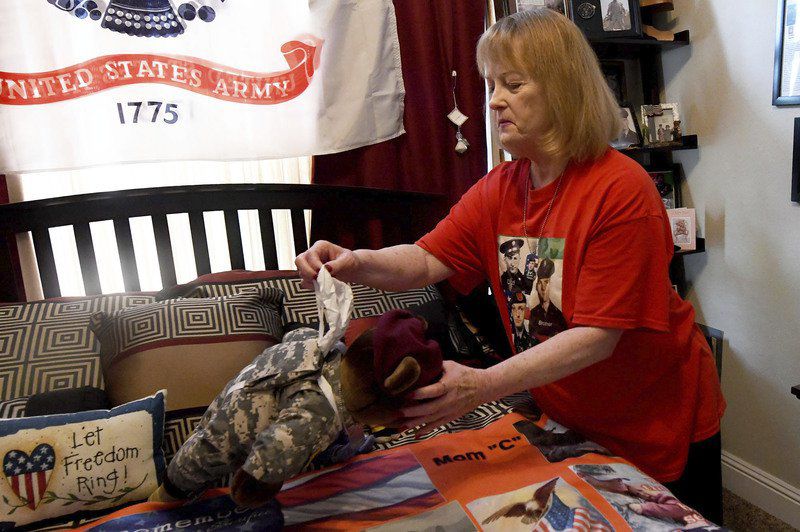 Local woman fulfills hero son's wish